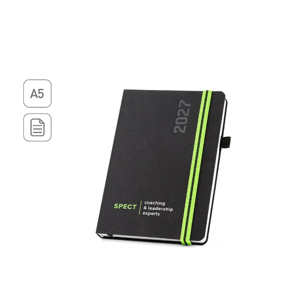 Agenda Diaria Personalizada capa poliester 21 x 14 cm Agenda Diaria Personalizada capa poliester 21 x 14 cm